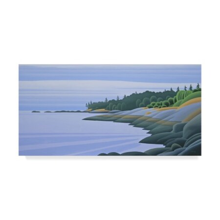 Trademark Fine Art Ron Parker 'Arbutus Point Clouds' Canvas Art, 12x24 ALI32700-C1224GG